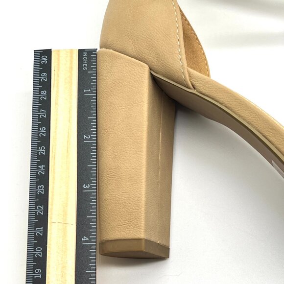 J. Adams Womens Size 9 Tan Beige Nude Heels Sandals Shoes - Picture 12 of 13